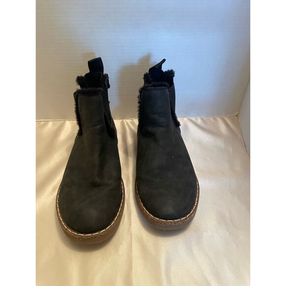 Blowfish Malibu Ankle Boot Double zipper Cushioned Footbed size 8-1/2 in black - Picture 2 of 5